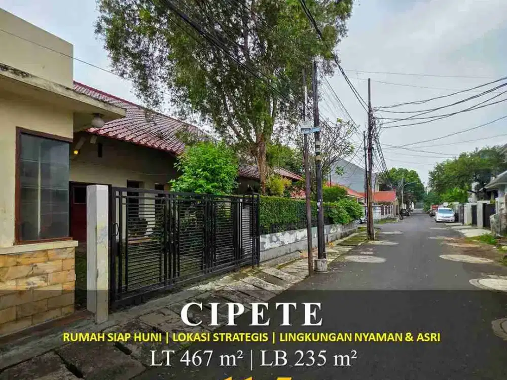 Di Jual Rumah Di Cipete