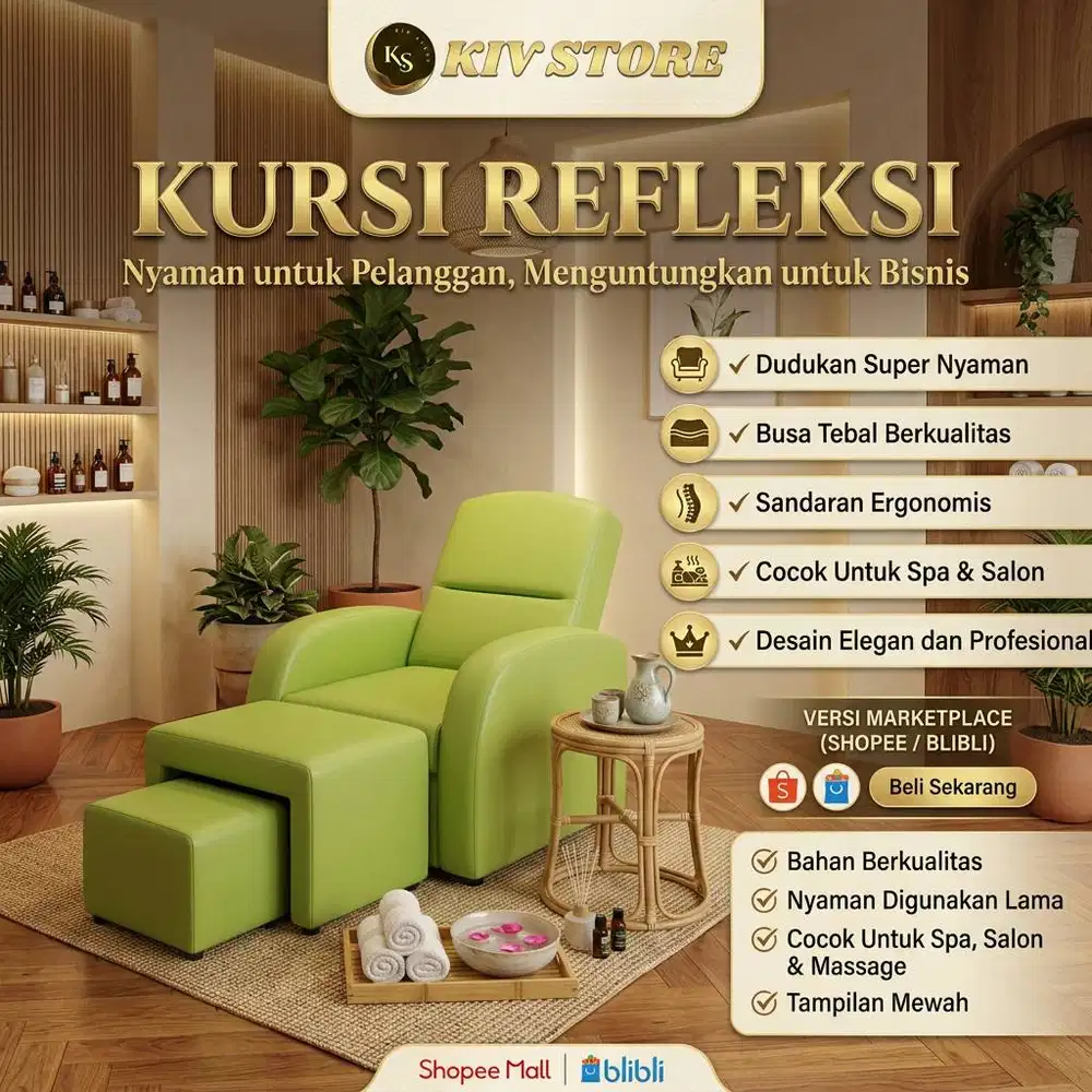 Kursi Refleksi Spa – Kursi Pijat Refleksi Usaha Tahan Lama