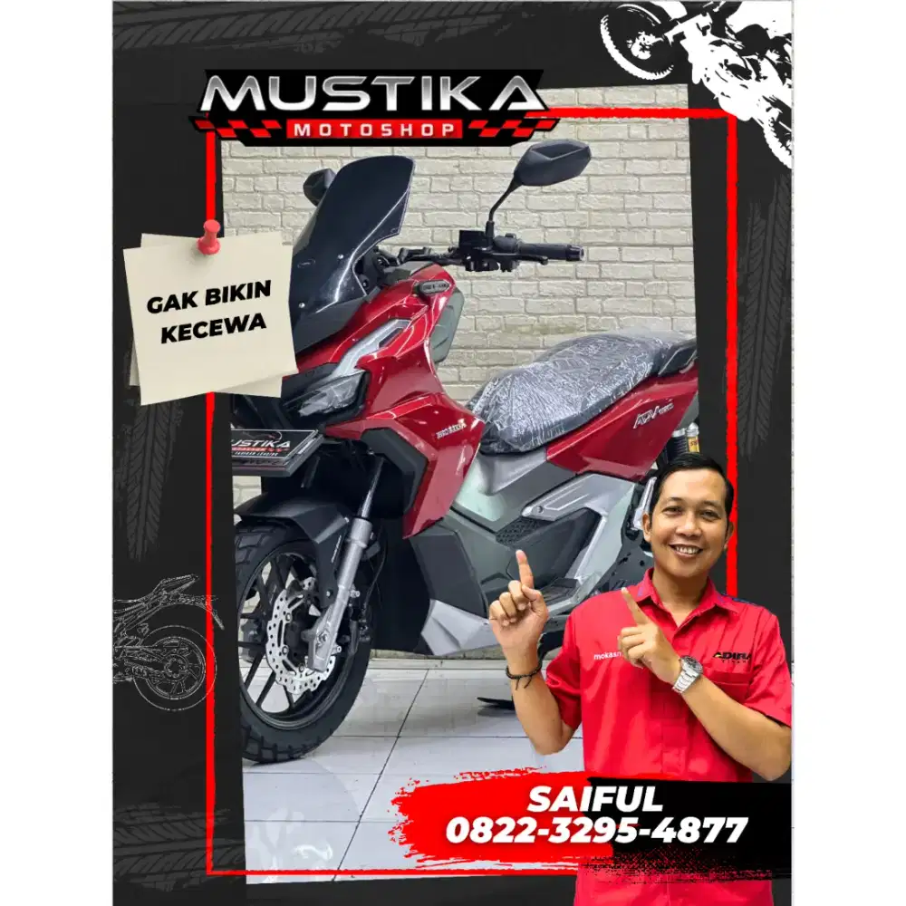 Odo 10rb Istimewa!!Honda ADV 160cc 2022 Red N Asli Mlus-Mustika Saiful