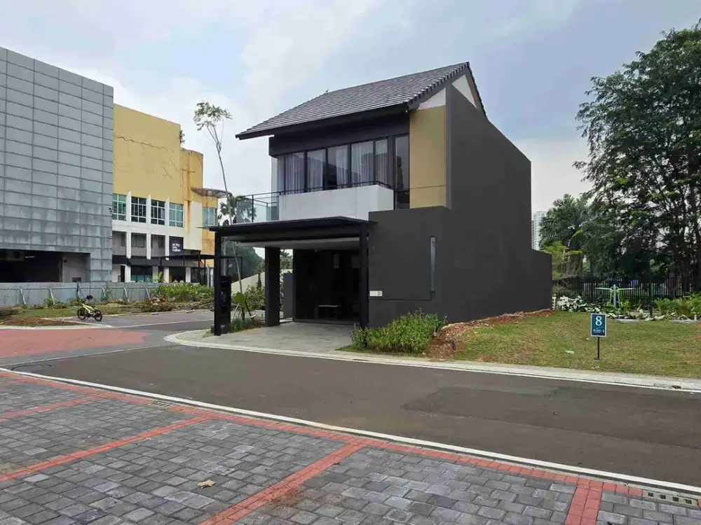 Rumah Mewah MarQ Estate Modernland tipe HOEK Rumah View Danau Lokasi didepan Mall Tangcity