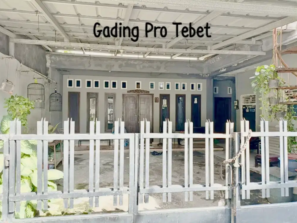 DIJUAL RUMAH TEBET BARAT – JAKARTA SELATAN