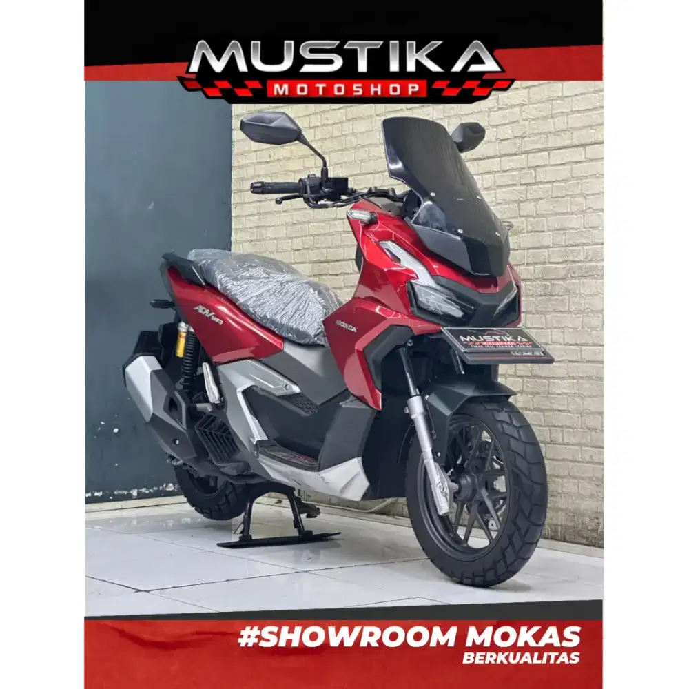 Perfect Condition!!Honda ADV 160cc 2022 Red N Asli Odo10rb-Mustika