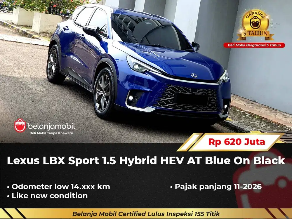 [ LOW KM 14RB ] Lexus LBX Luxury 1.5 Hybrid HEV AT  2024/2025