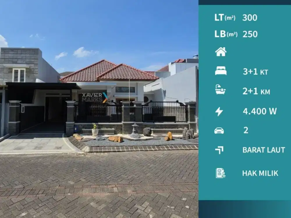 Rumah Premium Full Furnished Di Istana Dieng, Sukun Malang