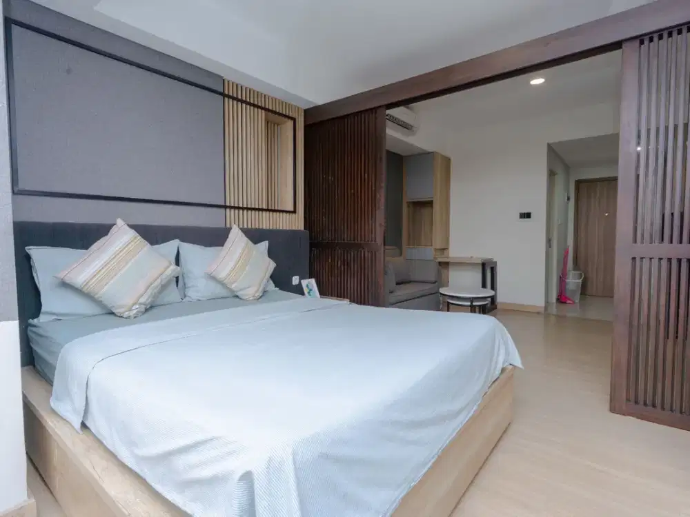 Disewakan Apartment Skandinavia 1BR Full Furnished View Lake di Tangerang Kota