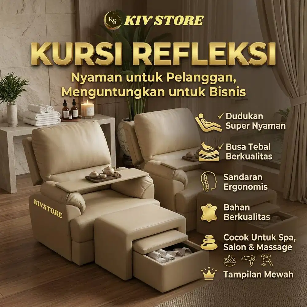 Produksi Kursi Refleksi Atau Bangku Refleksi Model Sofa Mewah