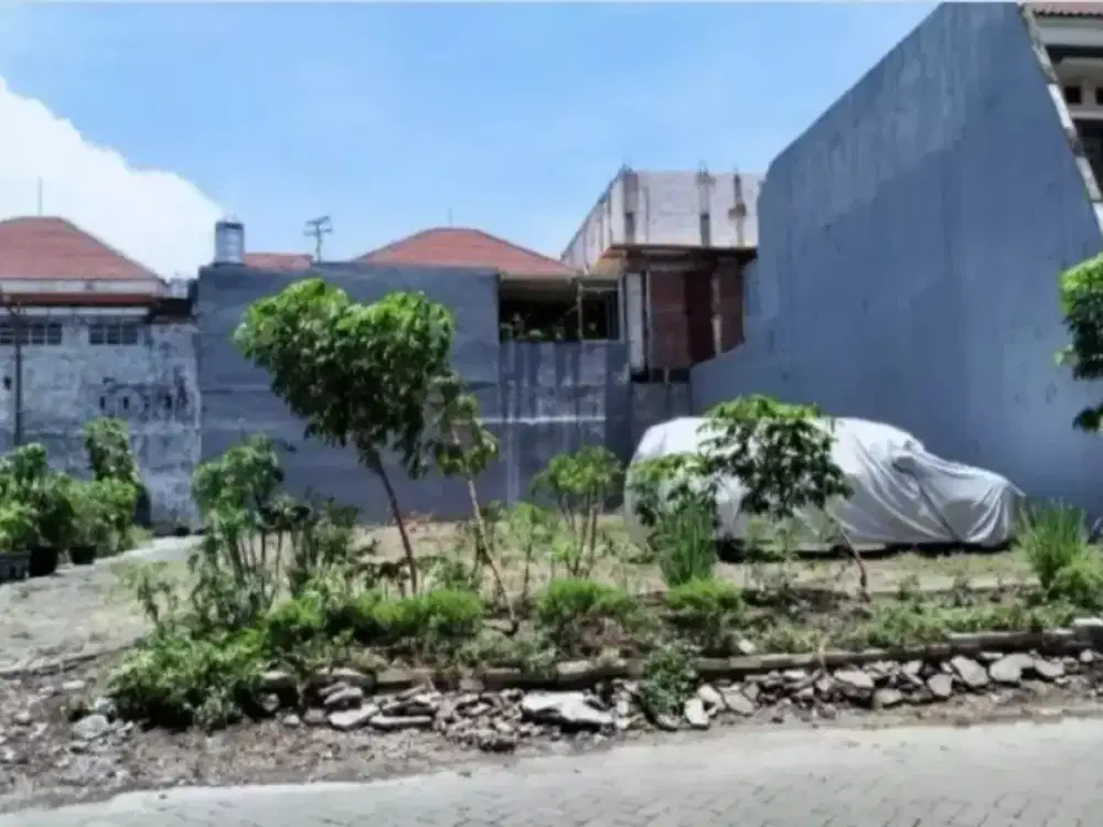 Tanah hook siap bangun luas 274 m di komplek elite dan nyaman lokasi dekat polda dan masjid agung