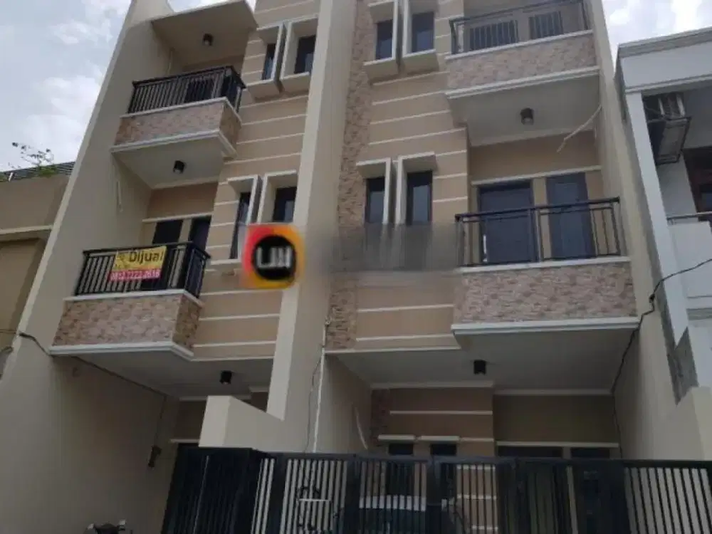 Di Sewakan Rumah 3 Lantai Siap Huni dan Lokasi Strategis di Tomang, Jakarta Barat