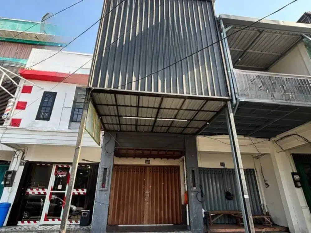 V1 Dijual Ruko 3 Lt Bagus di Terusan Borobudur Lowokwaru Malang
