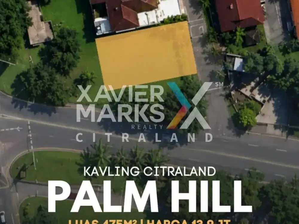 Dijual Tanah Citraland Palm Hill Surabaya Barat, Lokasi Elite
