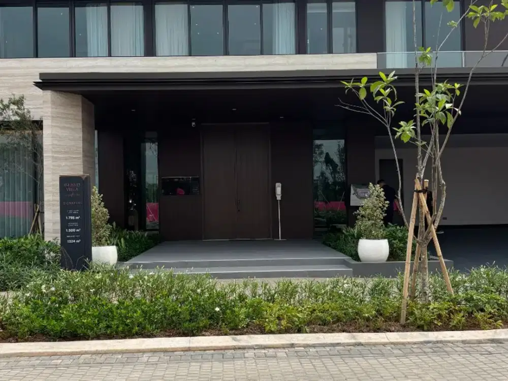Rumah Sultan di Island Villa Navapark LT 1.324 M² LB 1.500 M² Harga 116 Miliar