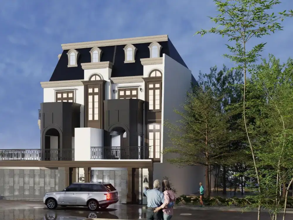 For Sale Rumah Modern 3 Lantai di Cempaka Putih Barat, Jakarta Pusat – Dekat TransJakarta