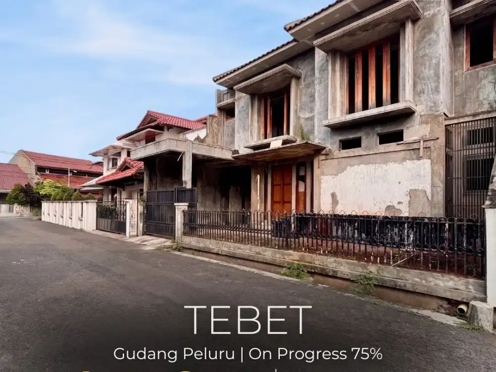 TERMURAH !! FOR SALE | TEBET - GUDANG PELURU, RUMAH DALAM KOMPLEK PREMIUM TEBET, AKSES JLN LEBAR , LOKASI STRATEGIS, NEGO !!