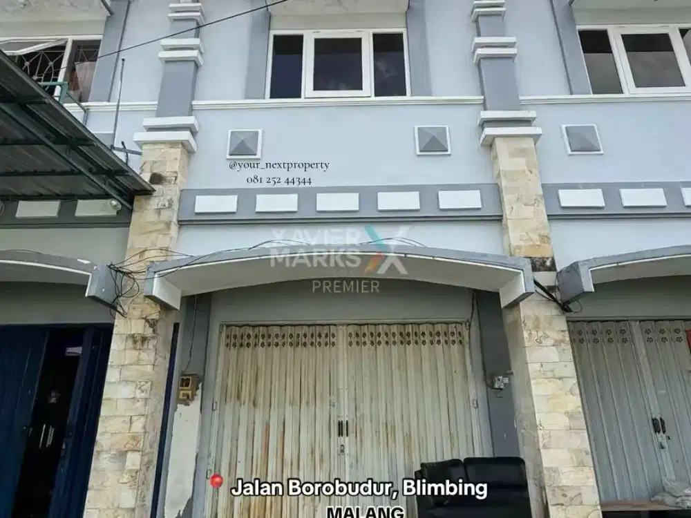 Ruko Siap Pakai Di Jalan Borobudur, Blimbing Kota Malang