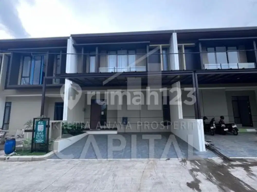 Harga Rugi Rumah Baru Siap Huni Private Cluster Blossom Ville Town House Tki 5 Taman Kopo Indah Bandung
