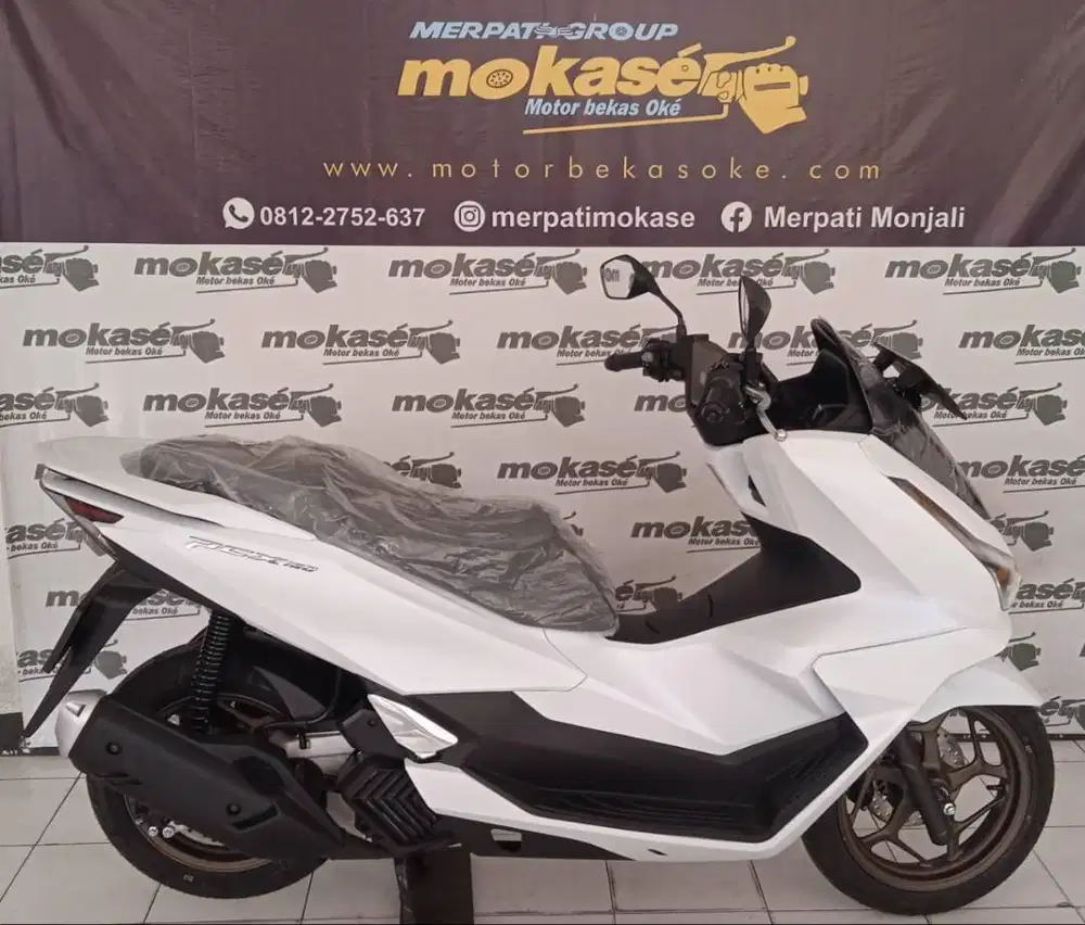 honda pcx abs 0 km kondisi spt baru bisa cash kredit di merpati monjal