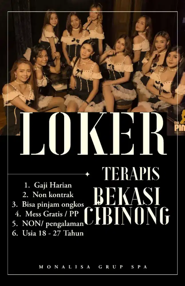 LOKER TERAPIS KHUSUS WANITA