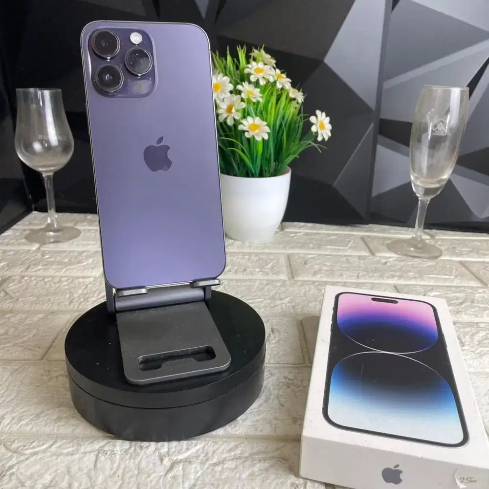 iphone 14 pro max 256gb Ex ibox Fullset bisa COD dan TT