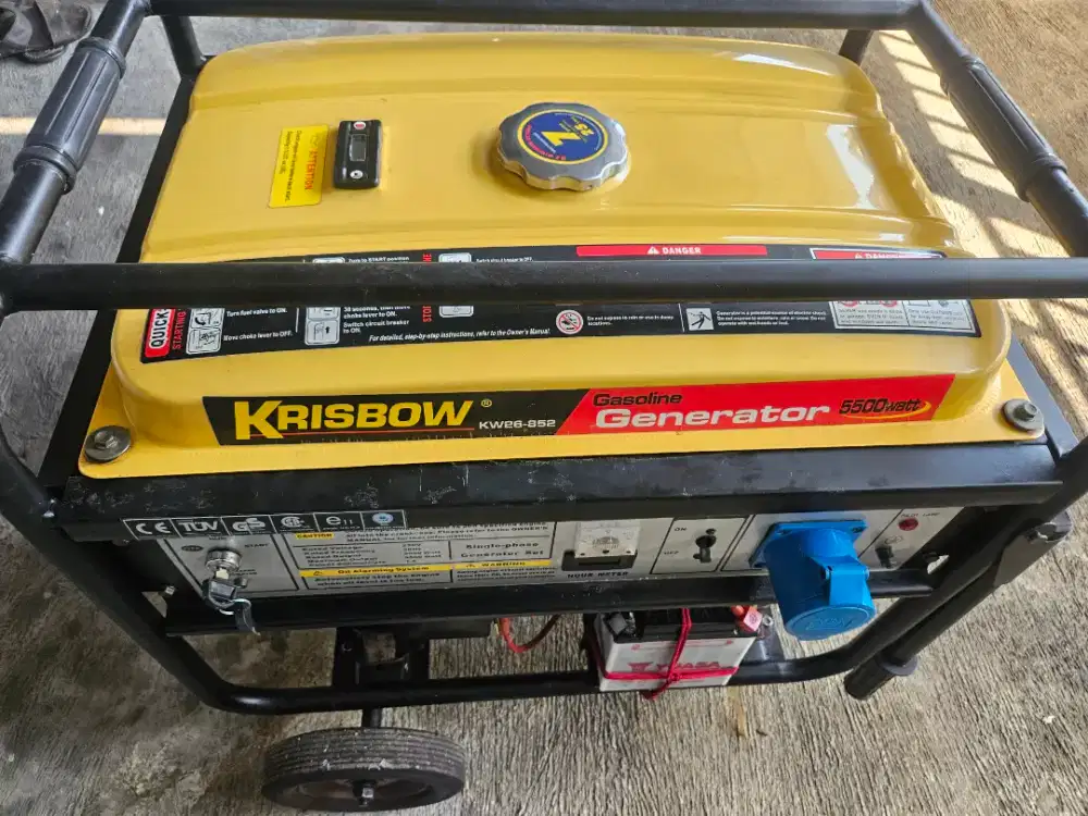 Genset krisbow 5500 watt