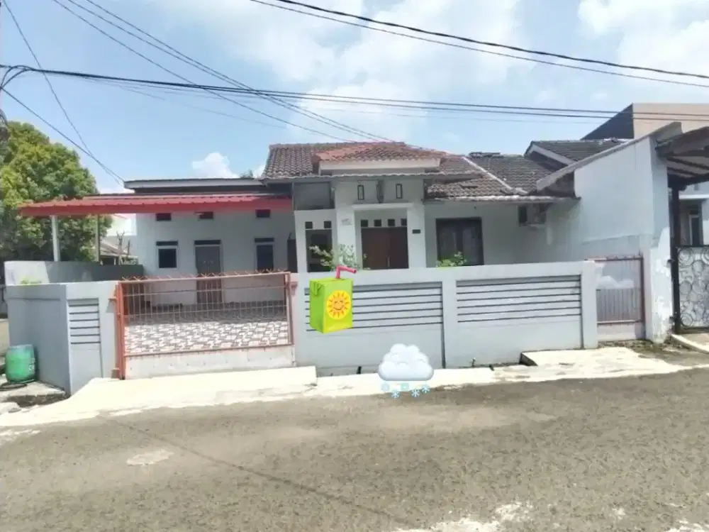 Dijual Rumah Hoek di Citra Indah City 8378C