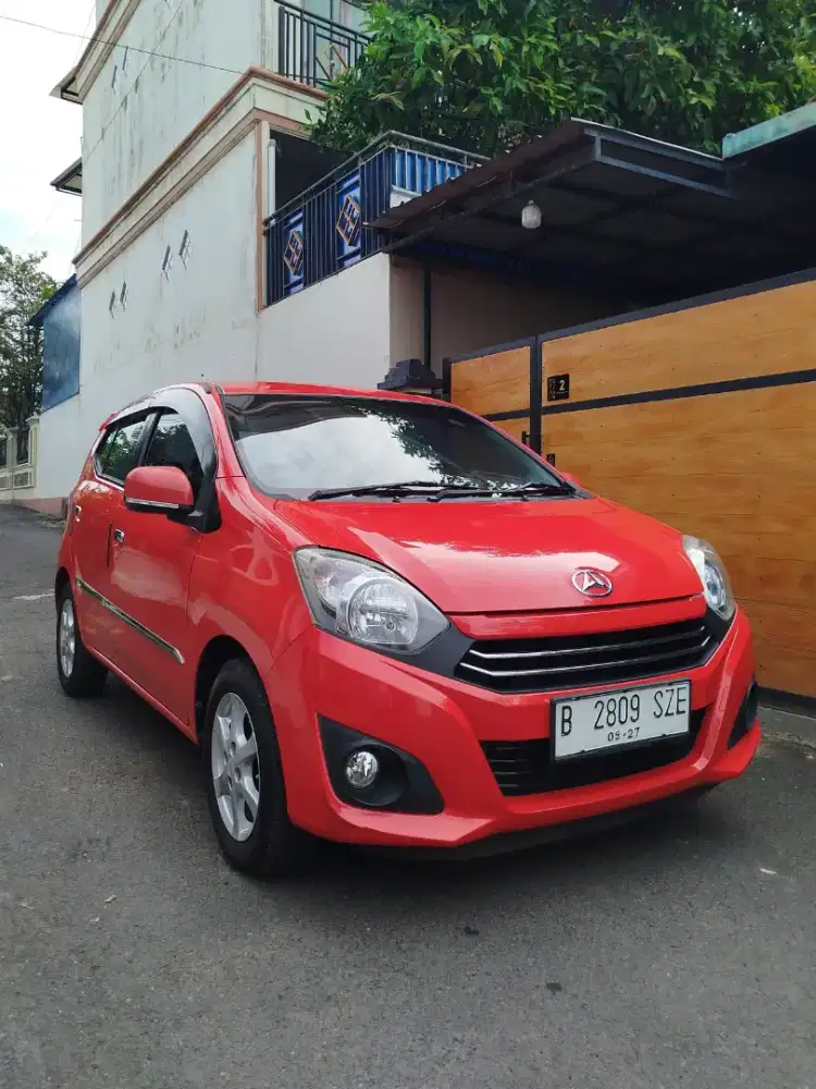 DAIHATSU ALL NEW AYLA MERAH Facelift type X Matic 2017 Istimewa