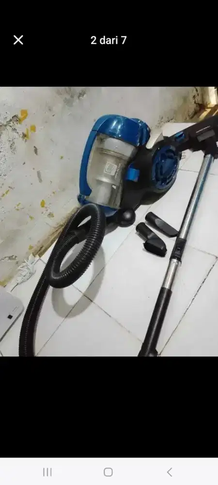 Jual vacum cleaner merk Black decker normal siap pakai