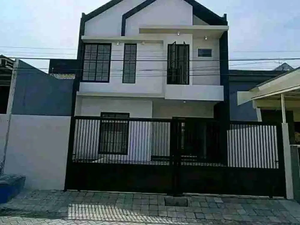 jual rumah Baru 2 lantai di perum Mulyosari dekat kampus its,unair C Surabaya