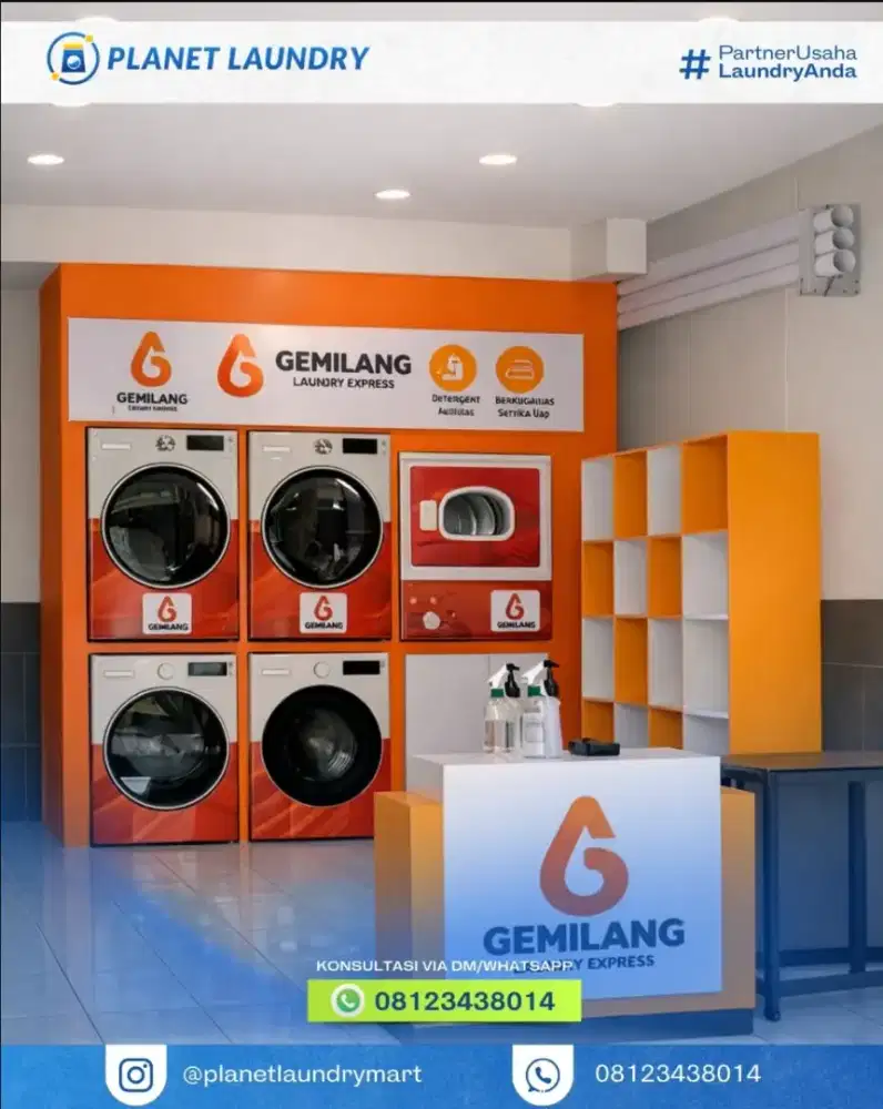 PAKET USAHA LAUNDRY TULUNGAGUNG