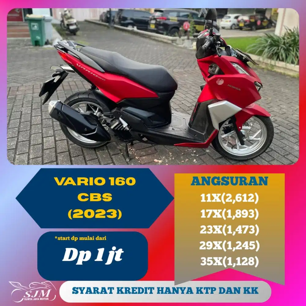 HONDA VARIO 160 CBS 2023 CASH & KREDIT