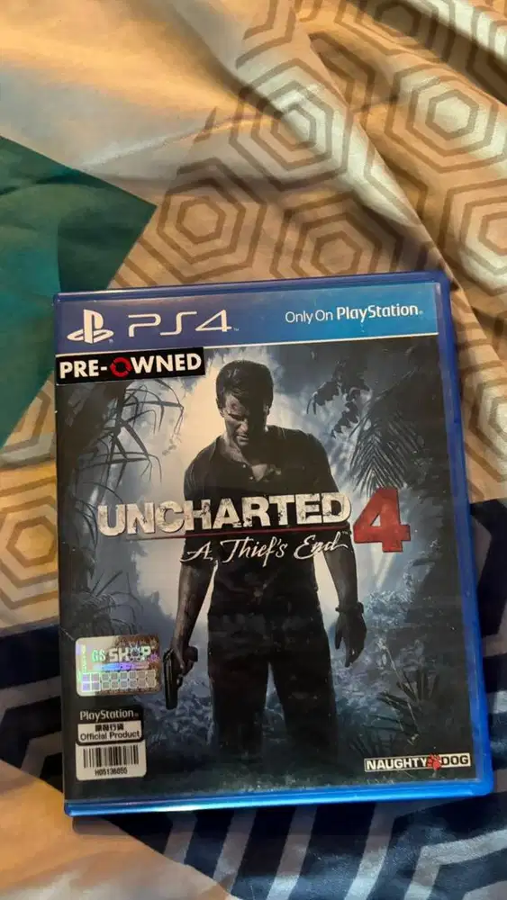 Dijual kaset ps 4 uncharted