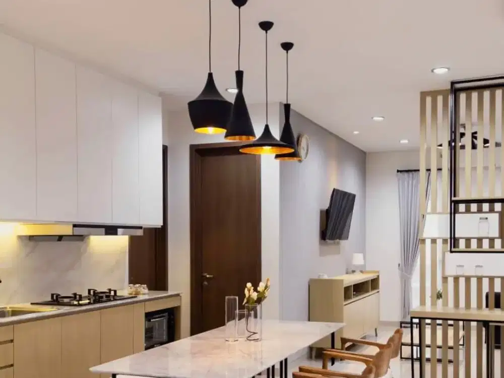 Rumah Minimalis 2 Lt Furnish Murah Graha Natura