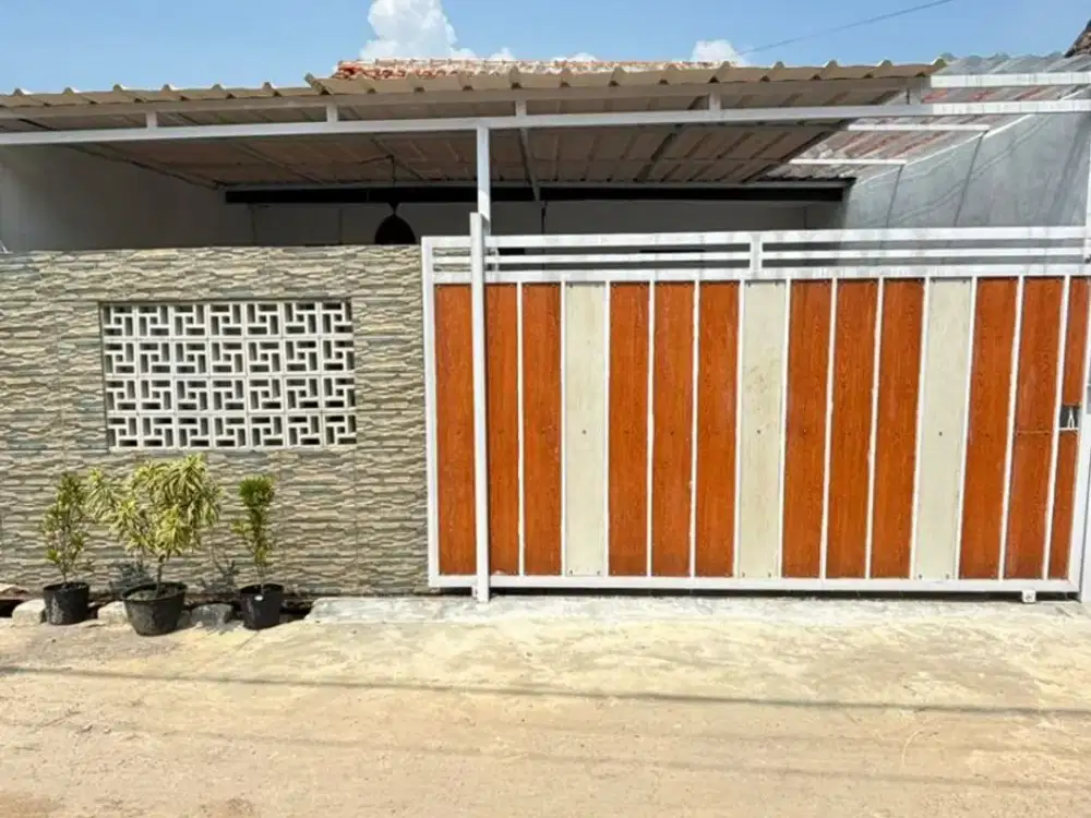 Dijual Rumah Baru cantik  Siap Huni Bukan Siap Renovasi ( bangunan baru )