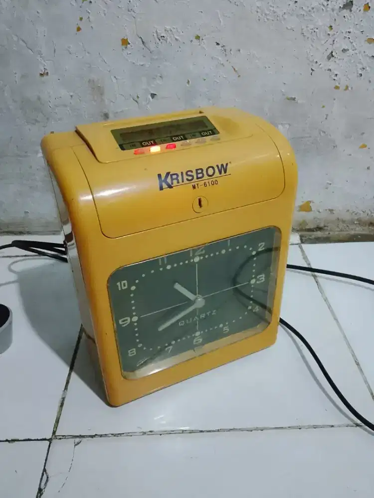 Jual mesin absensi masih layak pakai