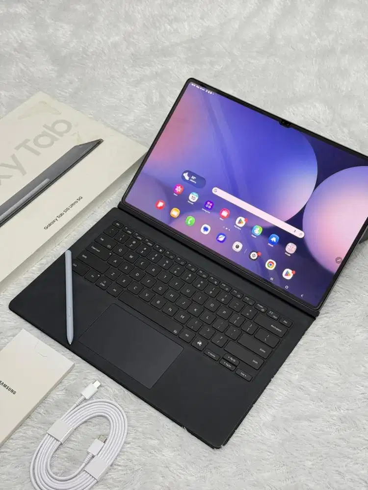 Samsung Tab S10 Ultra 5G 12/256GB Resmi Fullset Original + Keyboard