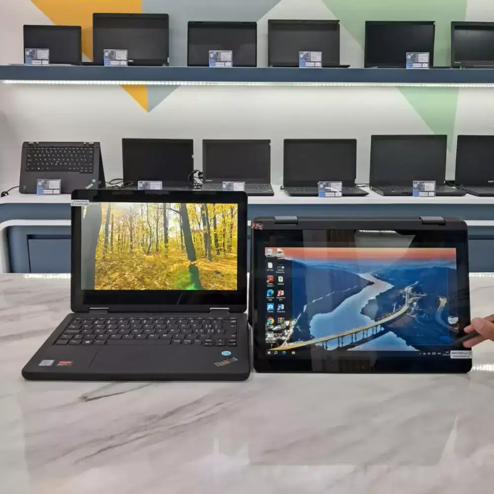 (109) Laptop Lenovo|2in1Touchsren|8GB|256GB|cocok untuk editing