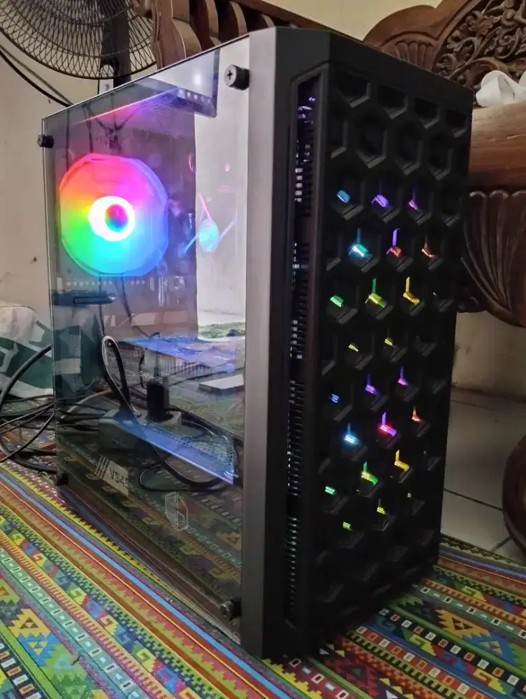 PC i3 Gen 10 + RX 460 Kuat Emulator FF & ML, Desain & Teknik