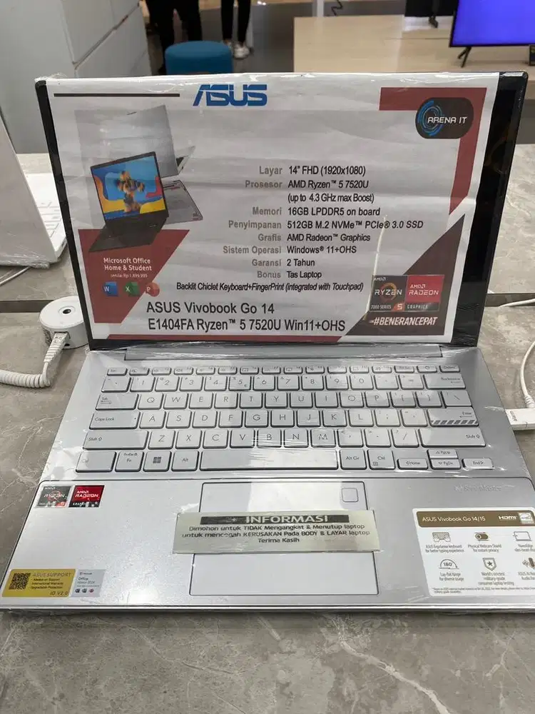 Promo Cicilan Laptop Asus Vivobook Go 14 E1404FA Ryzen