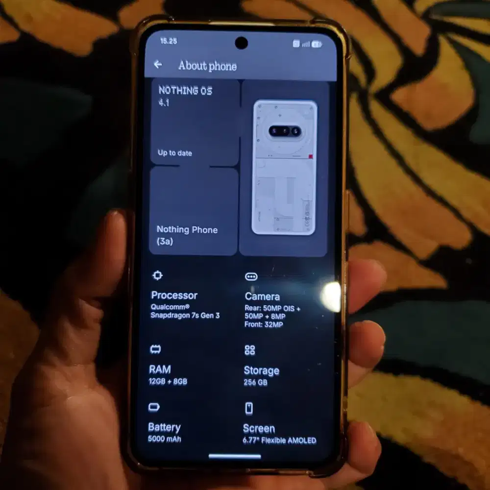 NOTHING PHONE 3A 12/ 256Gb White