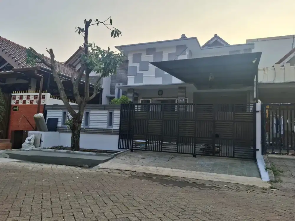 DIJUAL RUMAH BAGUS MINIMALIS DAN FURNISH JALAN LEBAR HARGA MURAH DI BANJAR WIJAYA