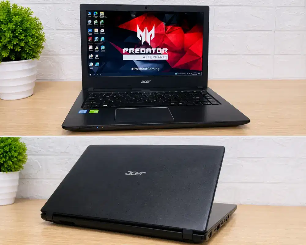 Laptop Acer E5-475G I3 Gen 6 NVIDIA Siap. pakai