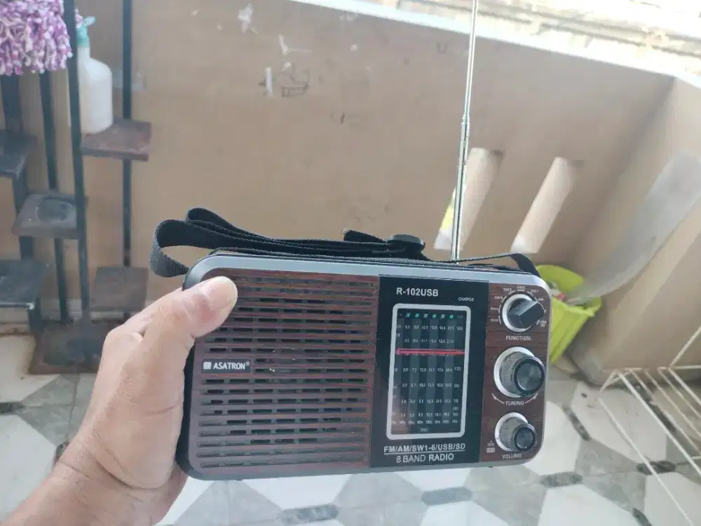 Radio jadul masih berfungsi