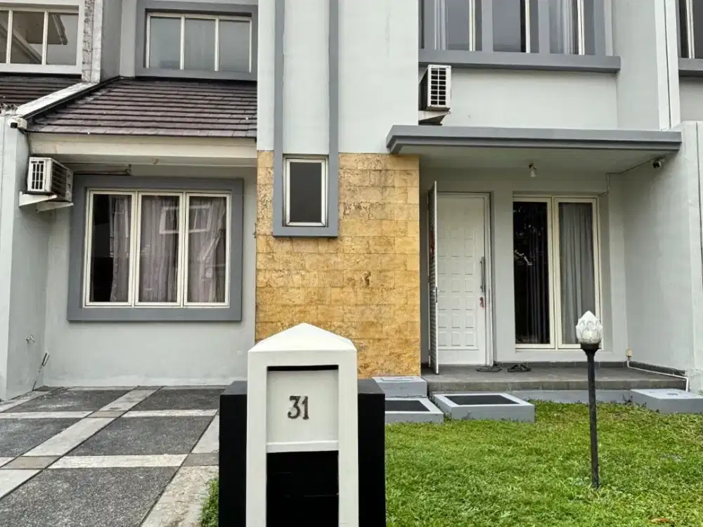 Disewakan Rumah Cluster Cempaka Suvarna Sutera Dekat Golf Kedaton