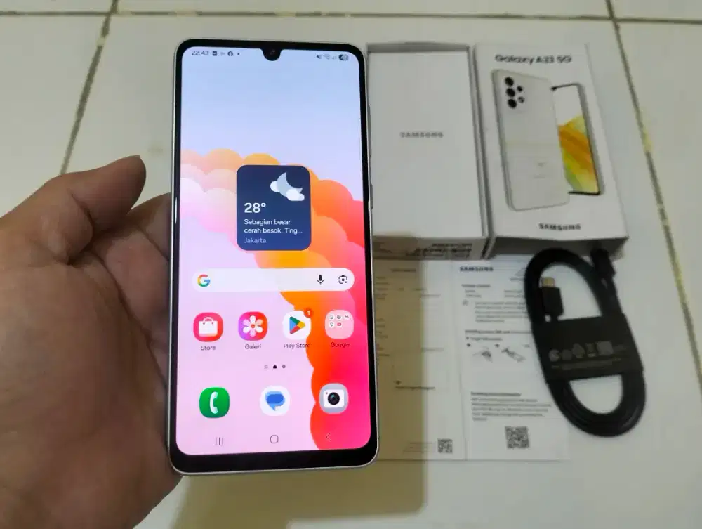 BU SAMSUNG GALAXY A33 5G RAM 8GB  /128GB 5G AMOLED 6,4in 48MP ada NFC