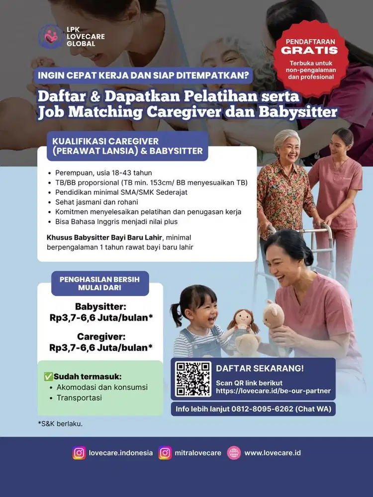 Lowongan Kerja Perawat Medis & Non Medis