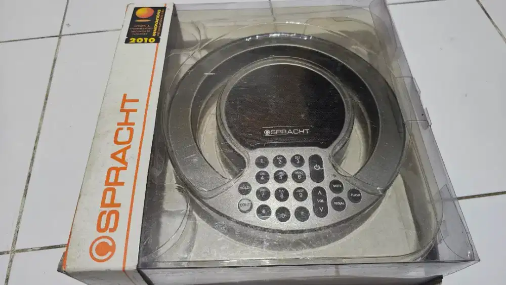 Conference Phone Spracht Aura SoHo Original USA, lengkap box, koleksi.