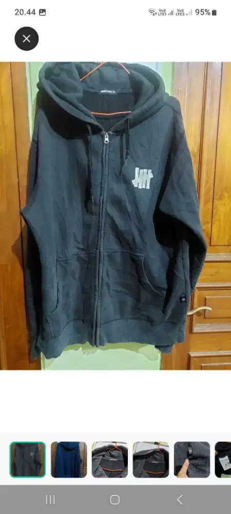 Hoodie undefeated XL