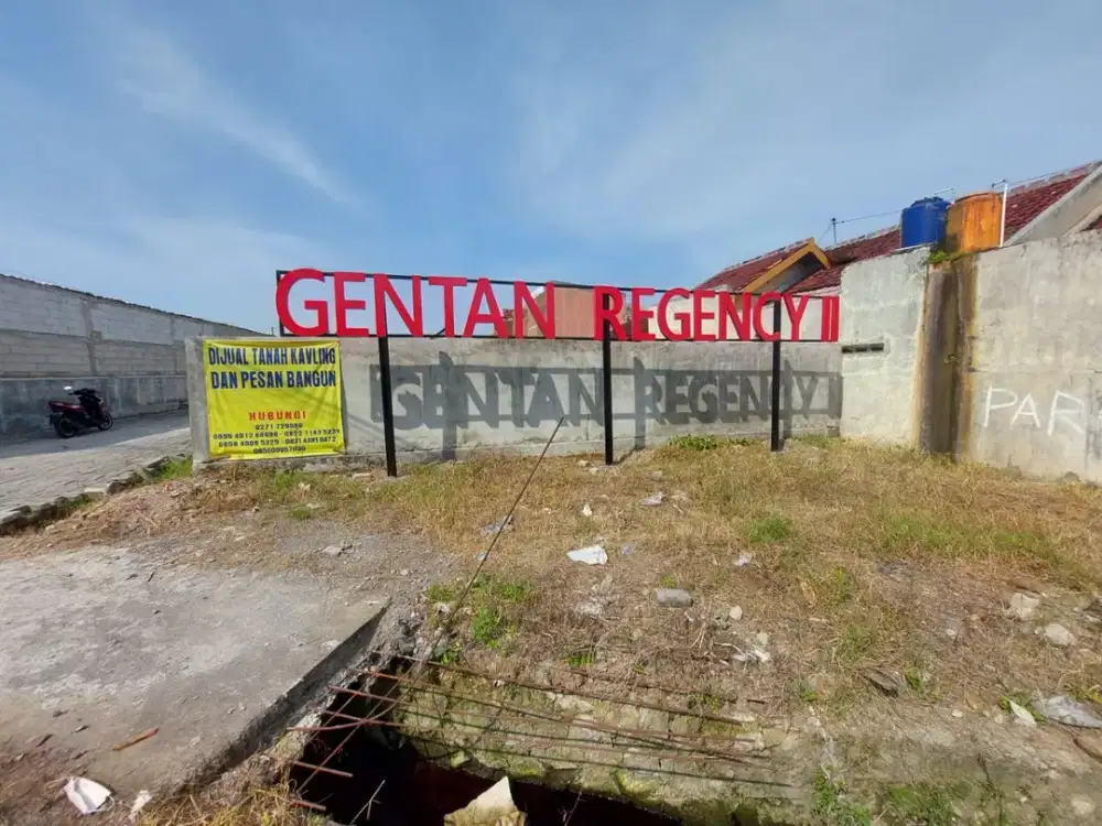 lokasi mall luwes gentan ke timur kavlingan tanah harga terjangkau di solo raya dengan lokasi strategis lingkungan berkembang