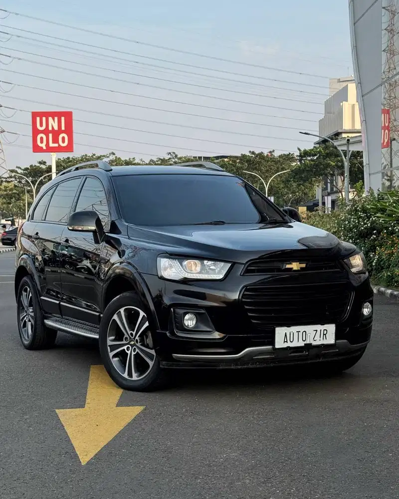 Chevrolet Captiva LTZ FL2 Diesel Hitam 2017 Tdp Murmer Ori Menarik Bu