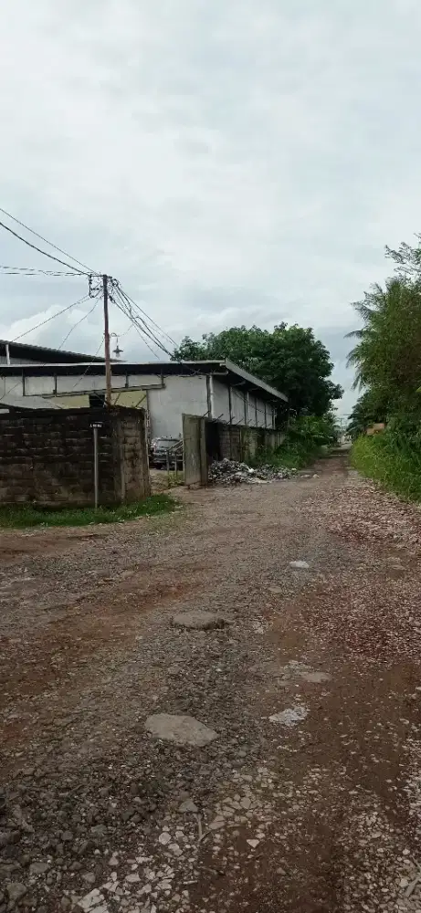 Dijual gudang besar tj api api