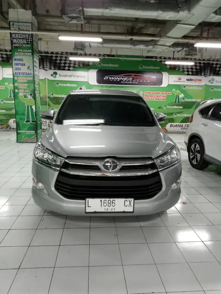 TOYOTA KIJANG INNOVA REBORN G 2.4 DIESEL AT 2017 SILVER METALIK